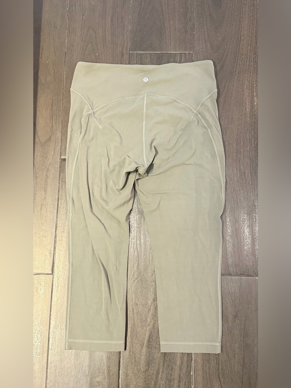 lululemon athletica Olive Green High-Rise Capris